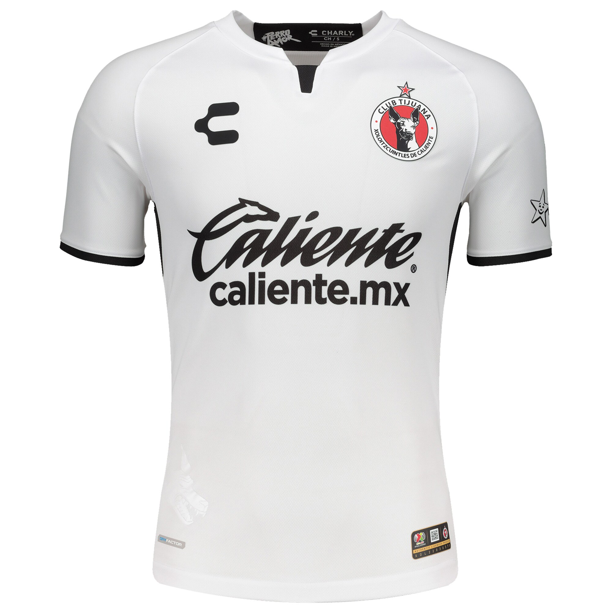 Compra camiseta club tijuana charly segunda equipación auténtica 202223
blancanegra – Jerseys y Camisetas de la Liga MX