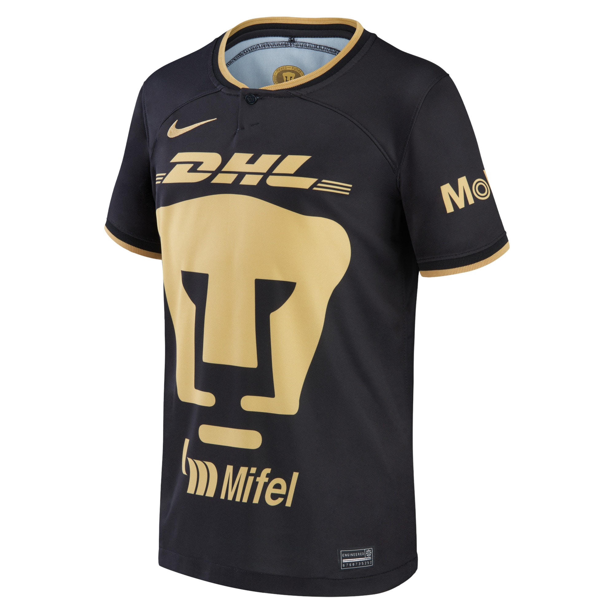 Compra camiseta pumas nike infantil tercera equipación replica 202223
negra – Jerseys y Camisetas de la Liga MX