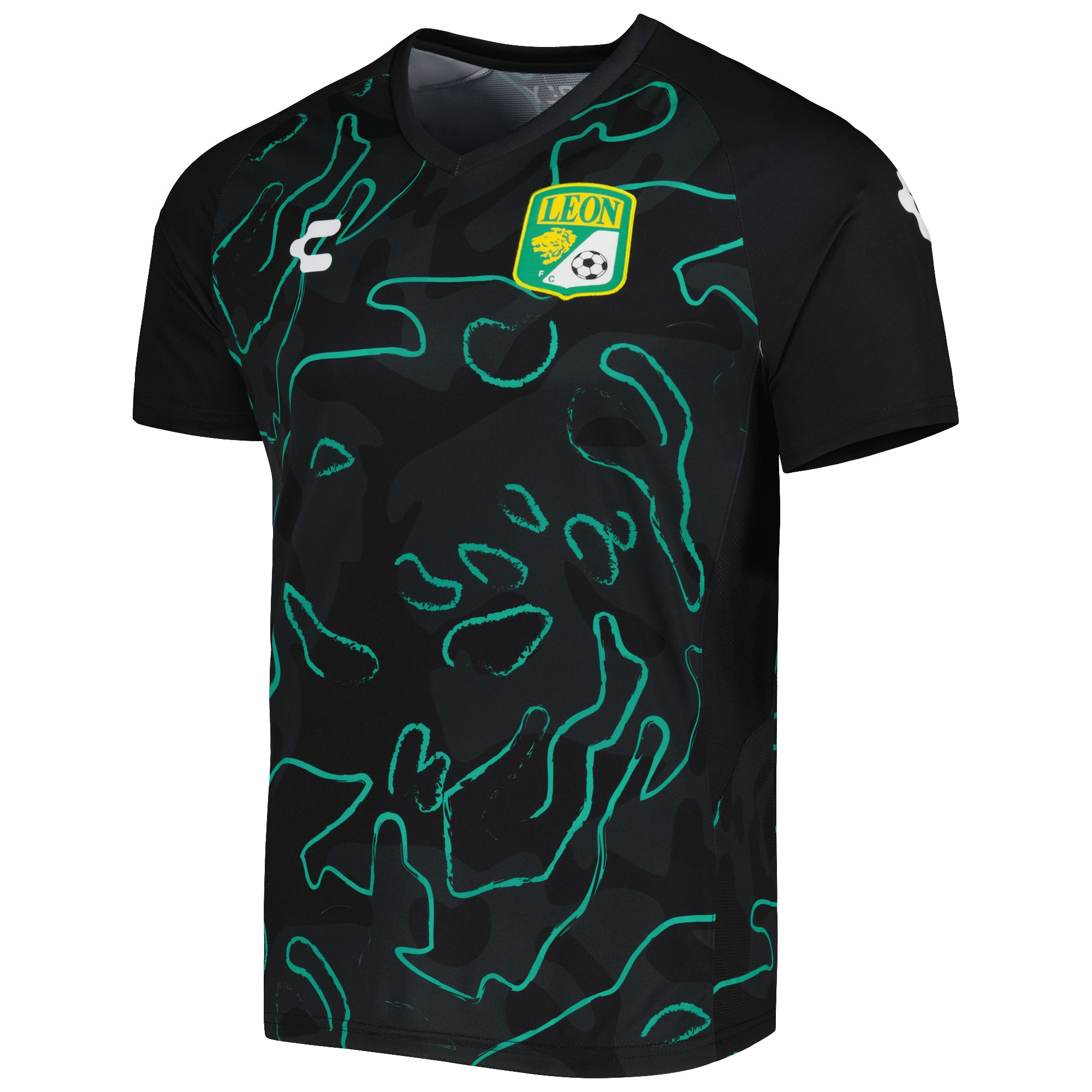 Compra camiseta de entrenamiento club león charly – negra – Jerseys y Camisetas de la Liga MX