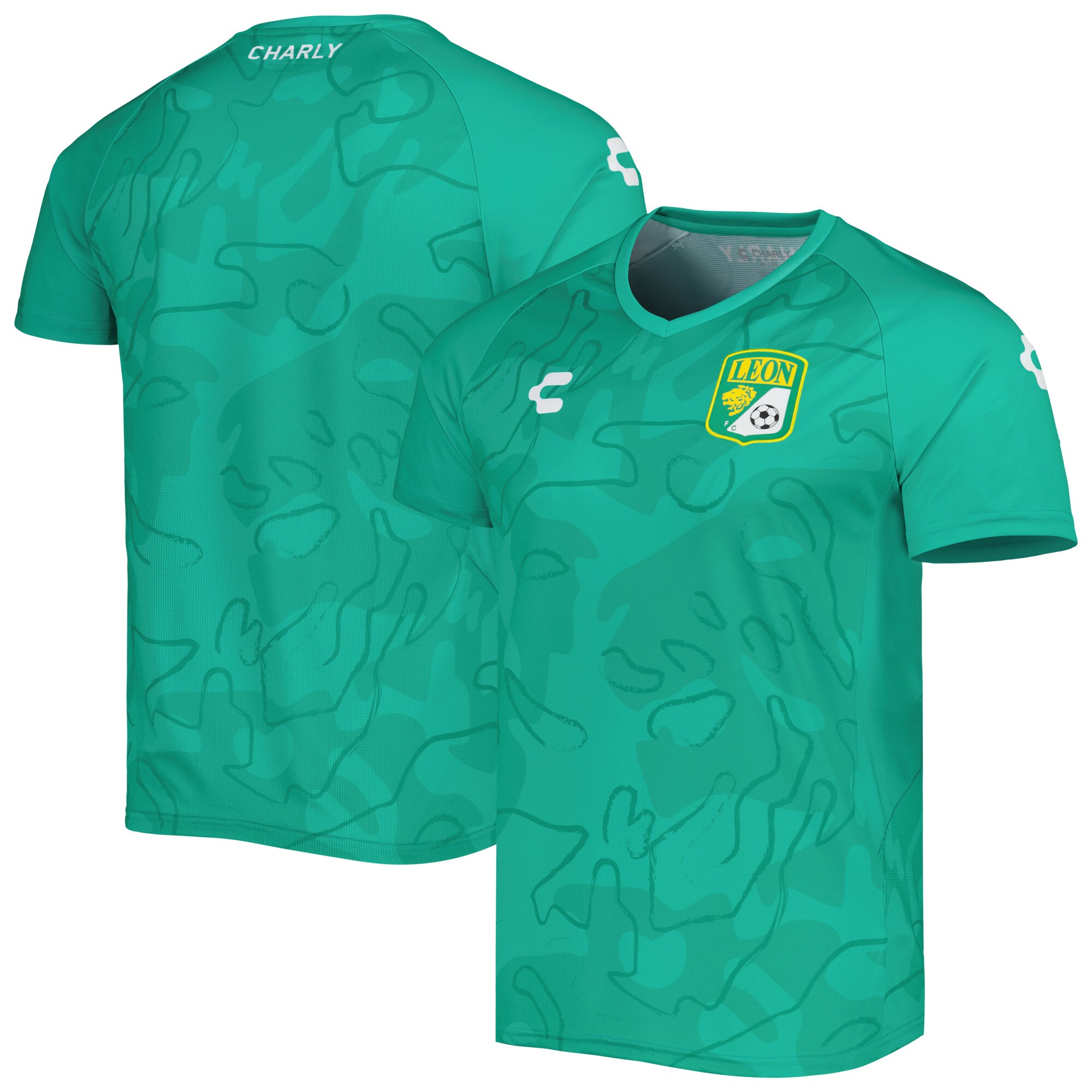 Compra camiseta de entrenamiento club león charly – verde – Jerseys y Camisetas de la Liga MX