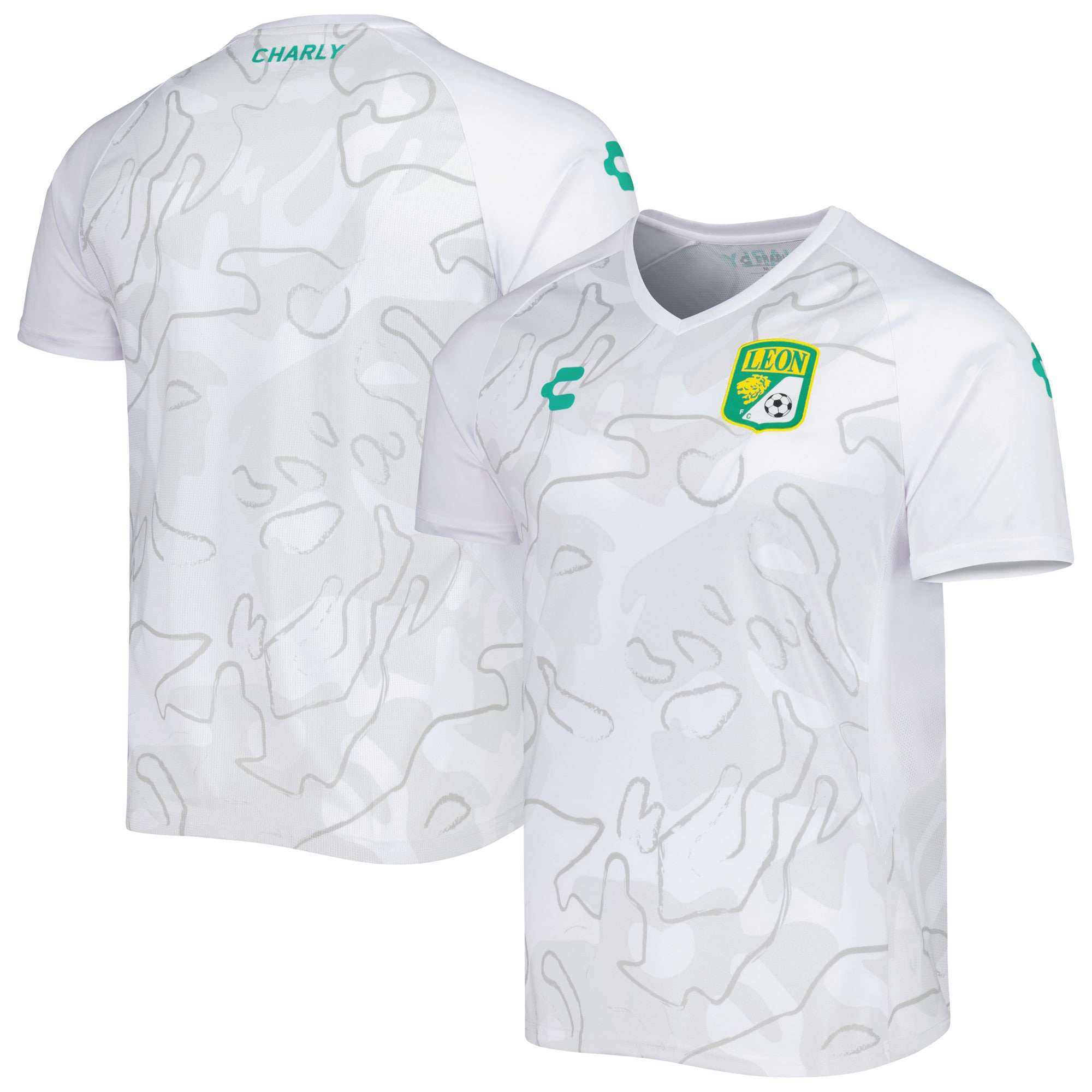 Compra camiseta de entrenamiento club león charly – blanca – Jerseys y Camisetas de la Liga MX