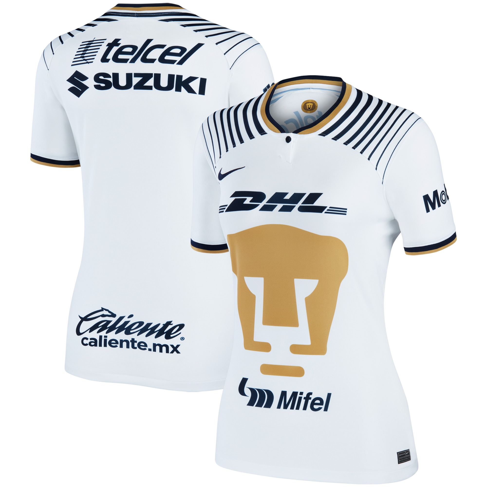 Compra camiseta pumas nike femenina primera equipación replica 202223
blanca – Jerseys y Camisetas de la Liga MX