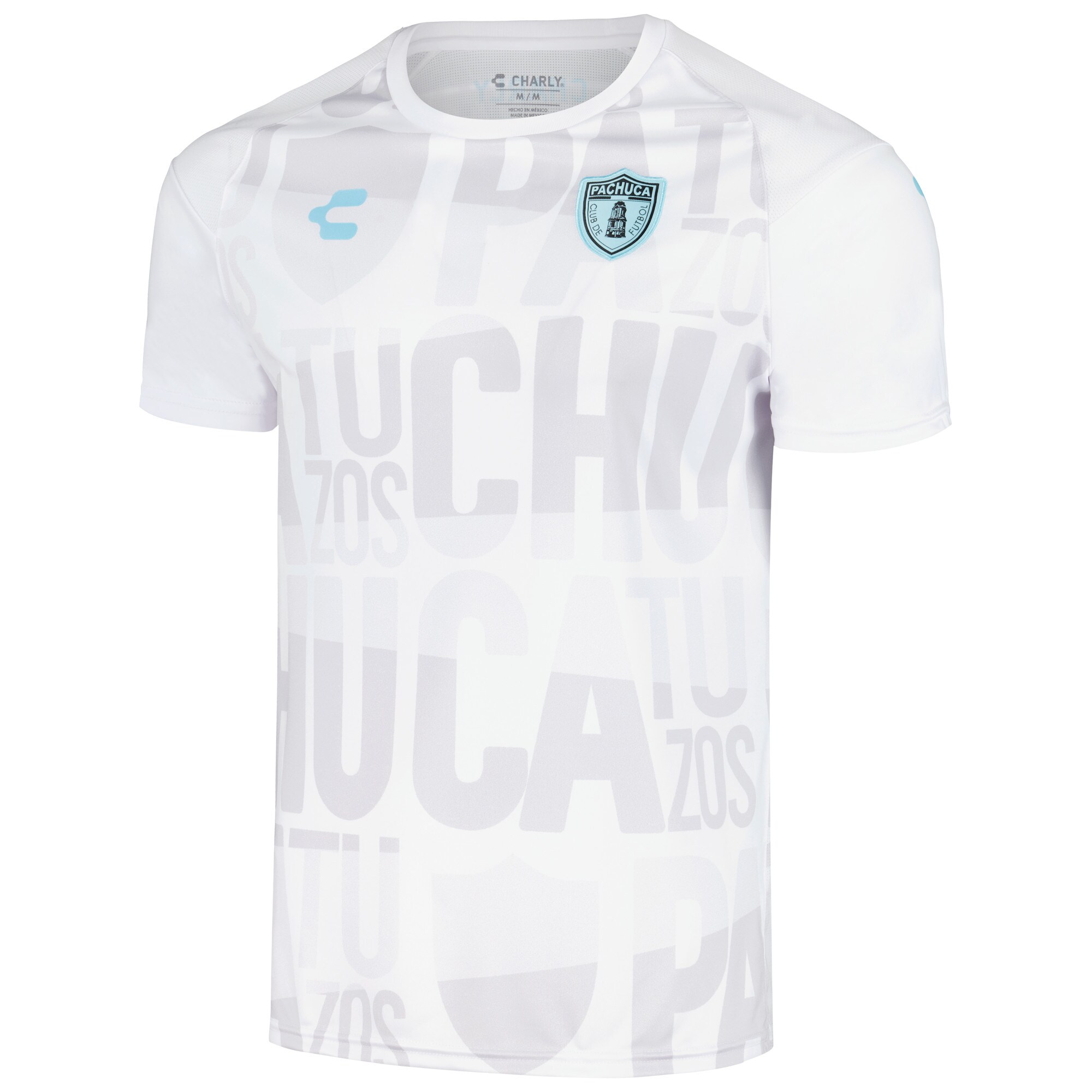 Compra camiseta c.f. pachuca charly dry factor 202324 de entrenamiento – blanca – Jerseys y Camisetas de la Liga MX