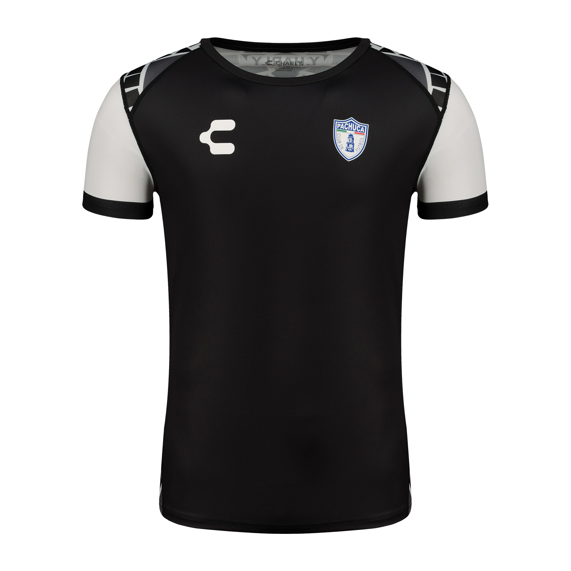 Compra camiseta c.f. pachuca charly dry factor 202425 de entrenamiento de alto rendimiento – negra – Jerseys y Camisetas de la Liga MX