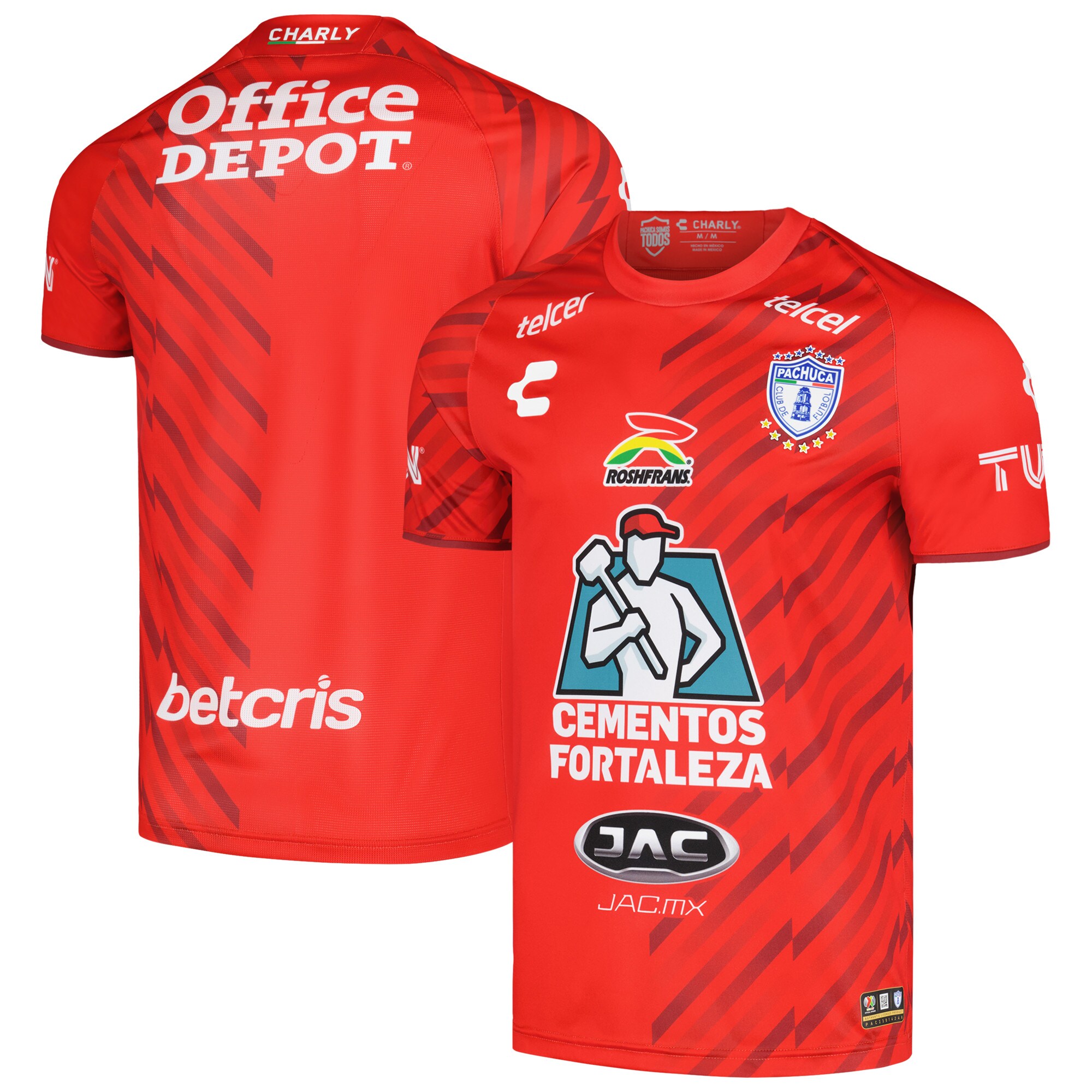Compra camiseta c.f. pachuca charly equipación auténtica de portero local 202324 – roja – Jerseys y Camisetas de la Liga MX