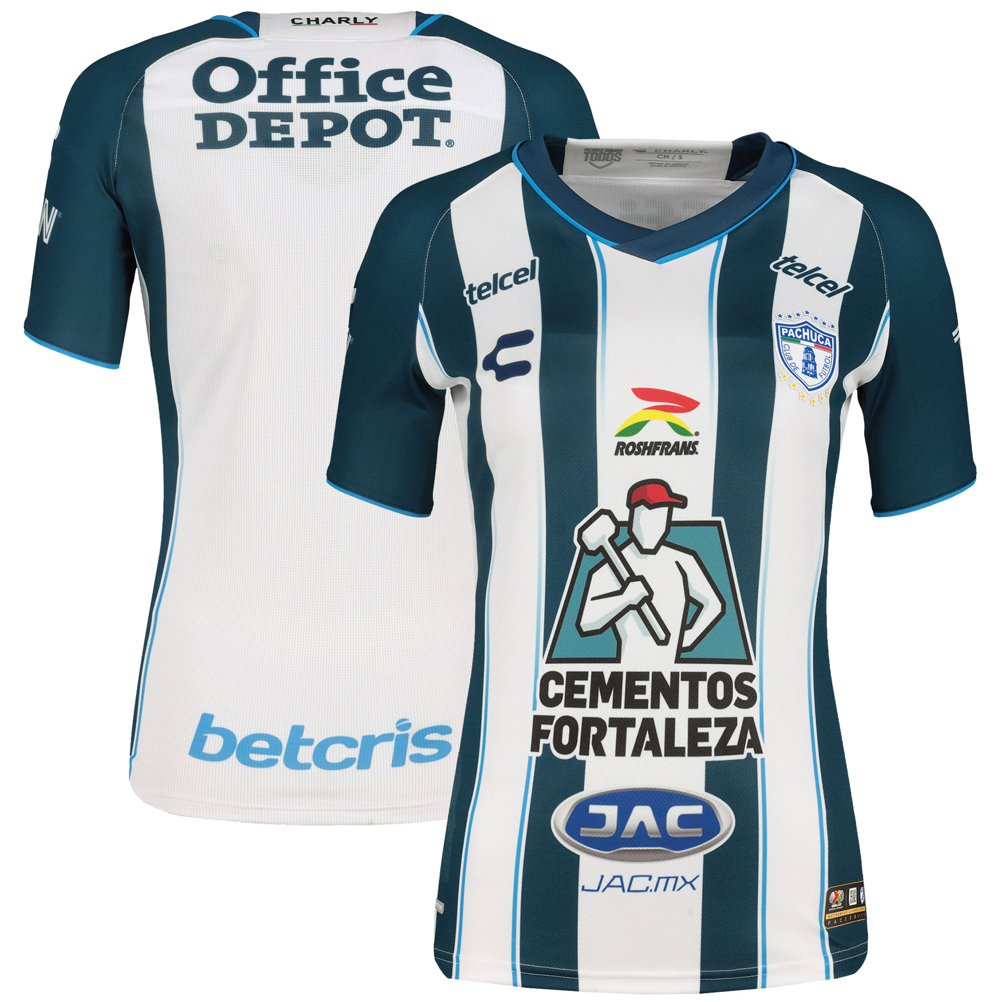 Compra camiseta c.f. pachuca charly equipación auténtica femenina local 202324 – azul marino – Jerseys y Camisetas de la Liga MX