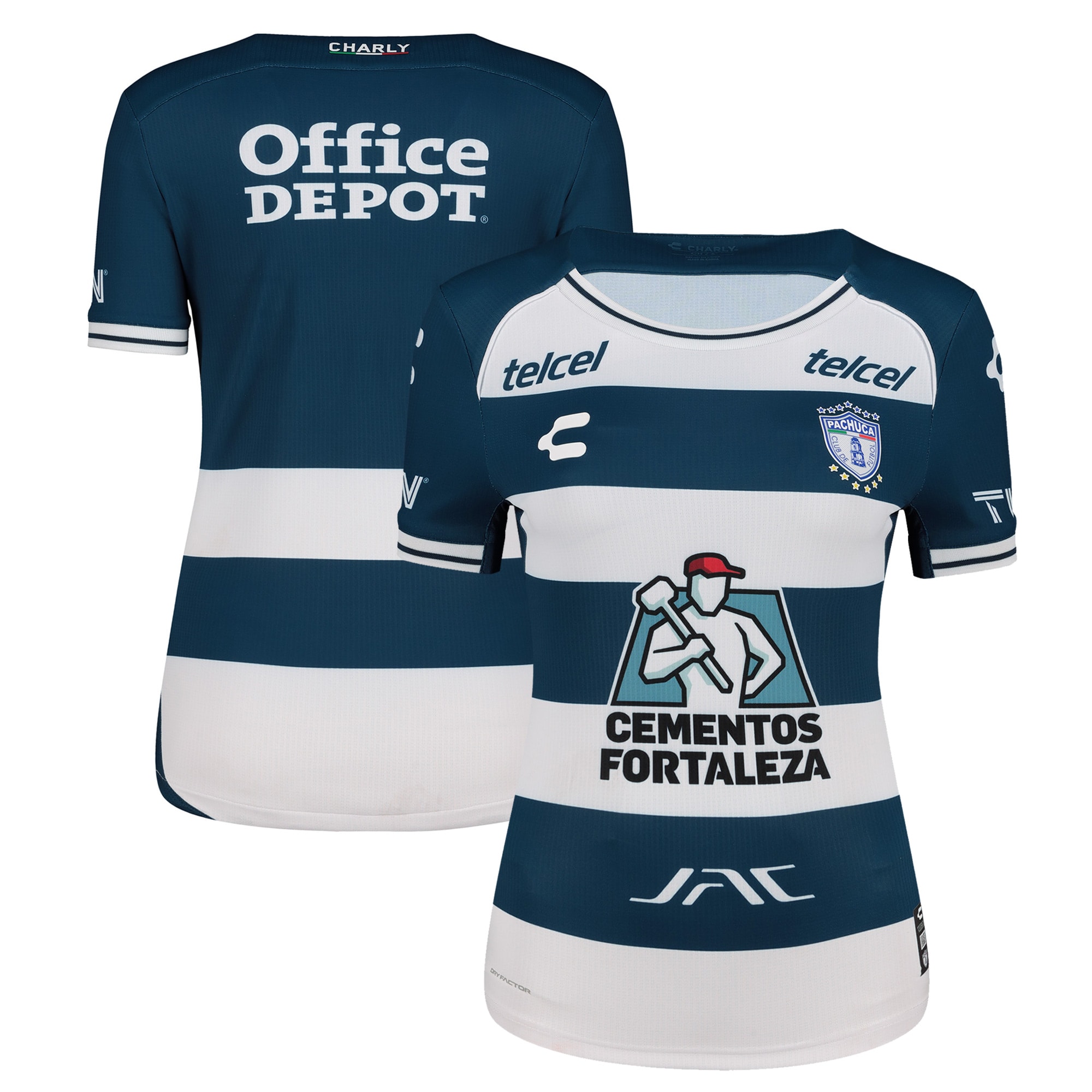 Compra camiseta c.f. pachuca charly equipación auténtica femenina local 202425 – azul marinoblanco – Jerseys y Camisetas de la Liga MX