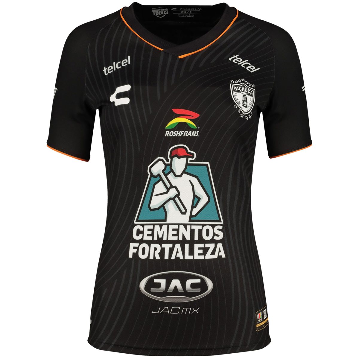 Compra camiseta c.f. pachuca charly equipación auténtica femenina visitante 202324 – negra – Jerseys y Camisetas de la Liga MX