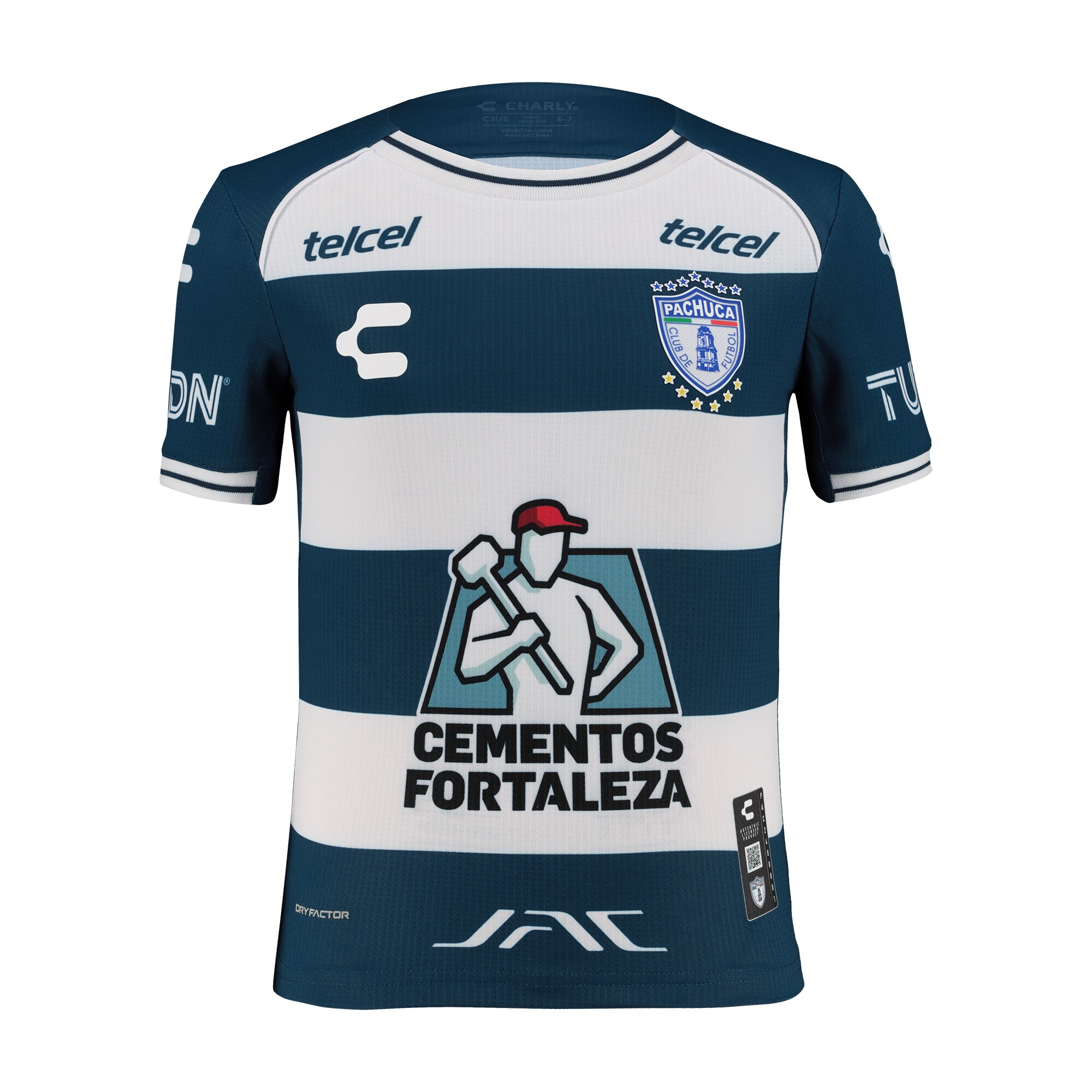 Compra camiseta c.f. pachuca charly equipación auténtica infantil local 202425 – azul marinoblanco – Jerseys y Camisetas de la Liga MX