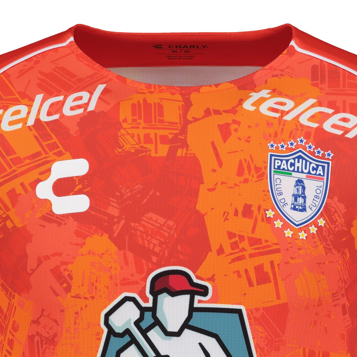Compra camiseta c.f. pachuca charly equipación auténtica visitante 202425 – naranja – Jerseys y Camisetas de la Liga MX