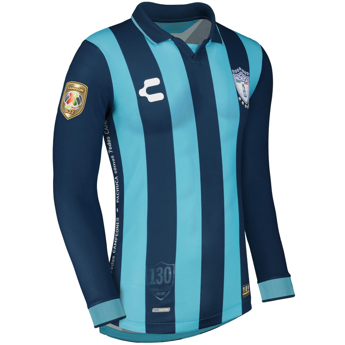 Compra camiseta c.f. pachuca charly equipación conmemorativa de manga larga 202223 – azul – Jerseys y Camisetas de la Liga MX