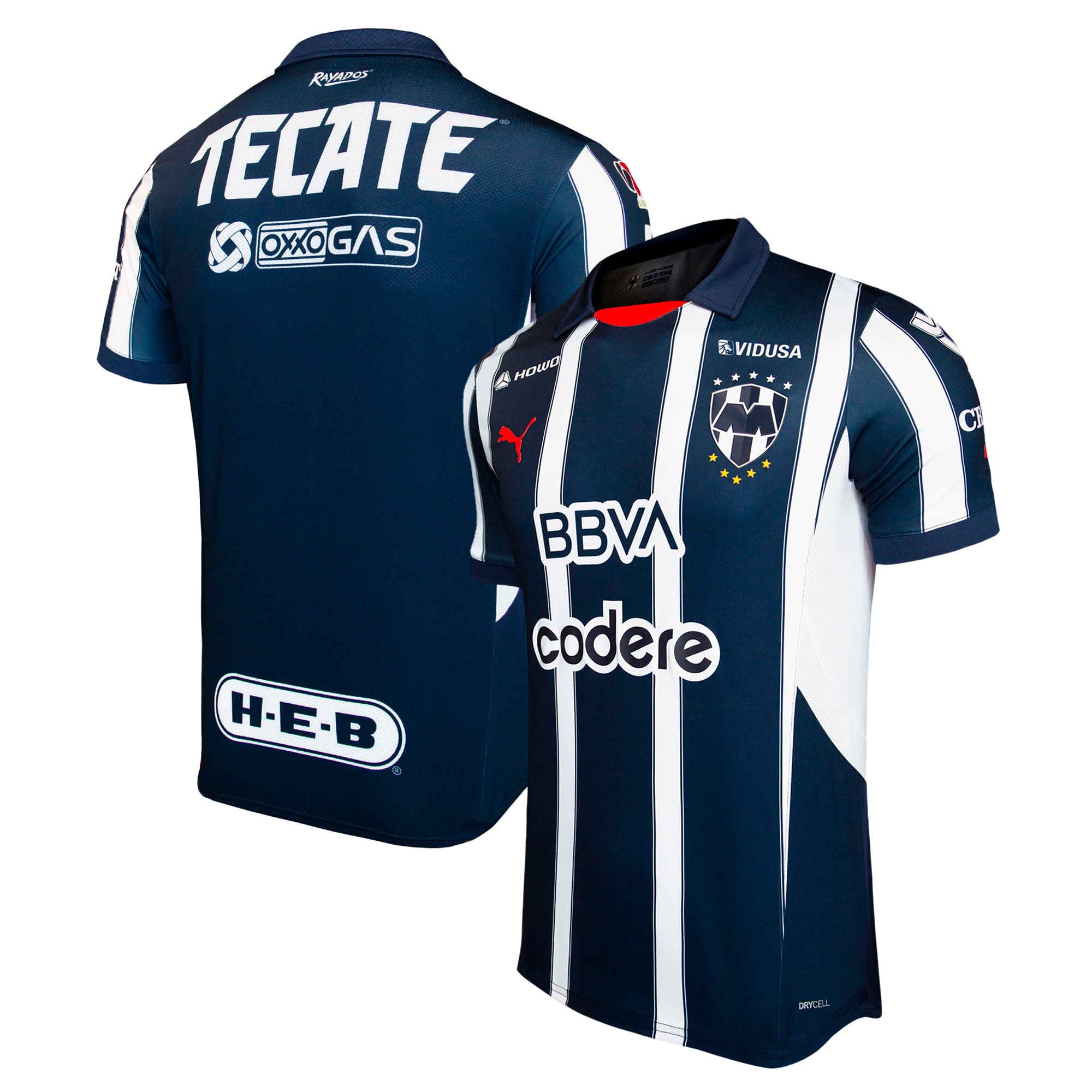 Compra camiseta cf monterrey puma equipación auténtica local 202425 – azul marino – Jerseys y Camisetas de la Liga MX