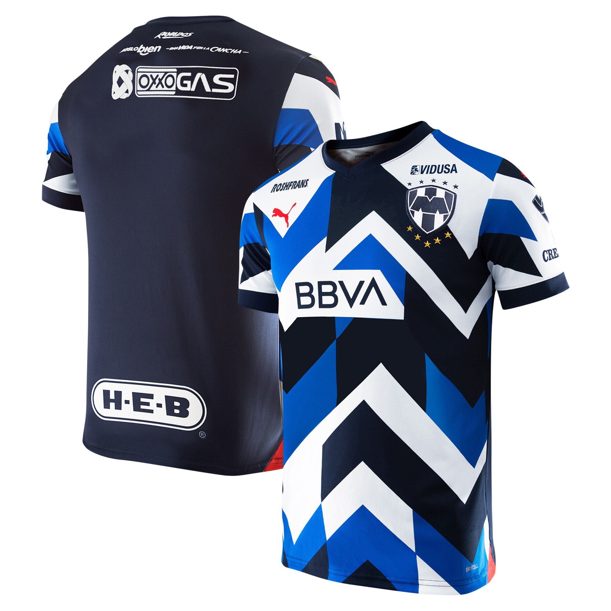 Compra camiseta cf monterrey puma réplica infantil tercera 202324 – azul – Jerseys y Camisetas de la Liga MX