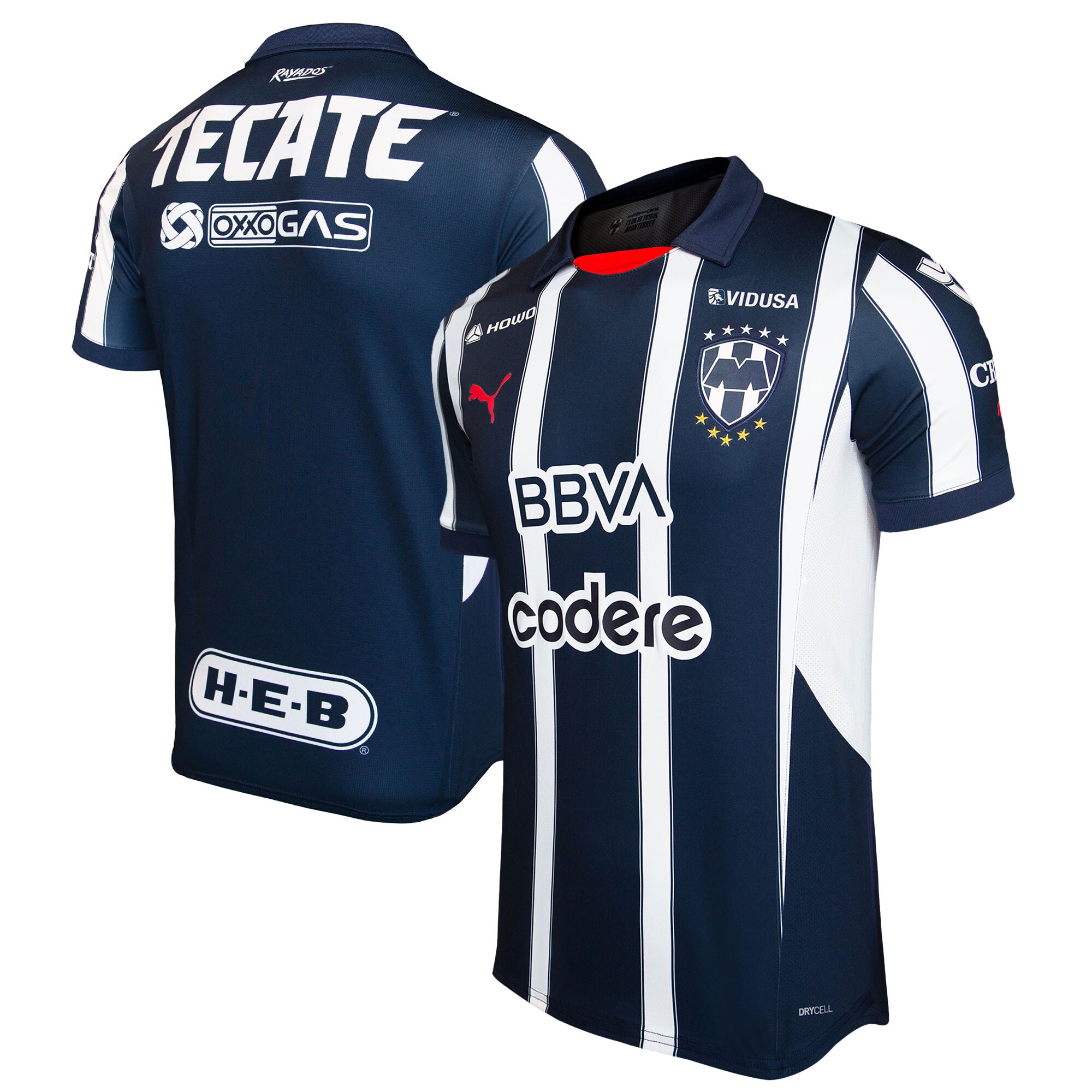 Compra camiseta cf monterrey puma réplica local 202425 – azul marino – Jerseys y Camisetas de la Liga MX