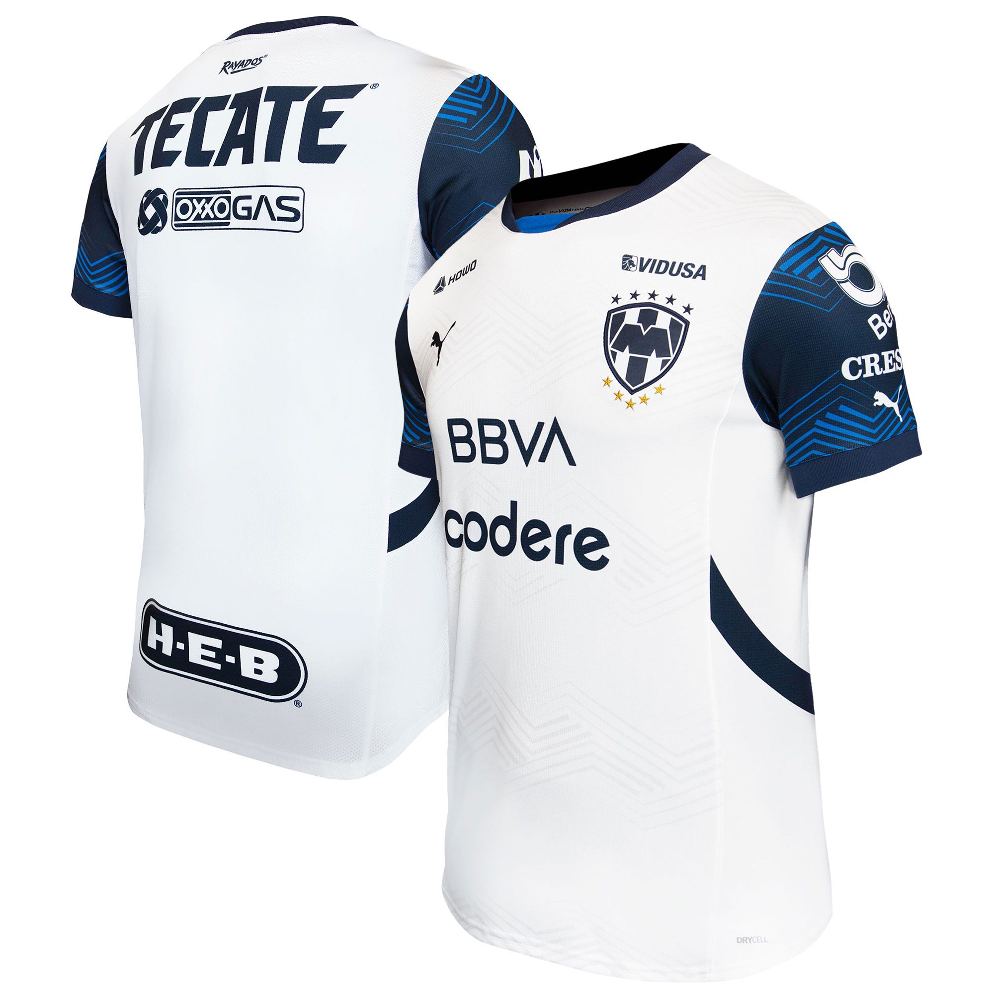 Compra camiseta cf monterrey puma réplica visitante 202425 – blanca – Jerseys y Camisetas de la Liga MX