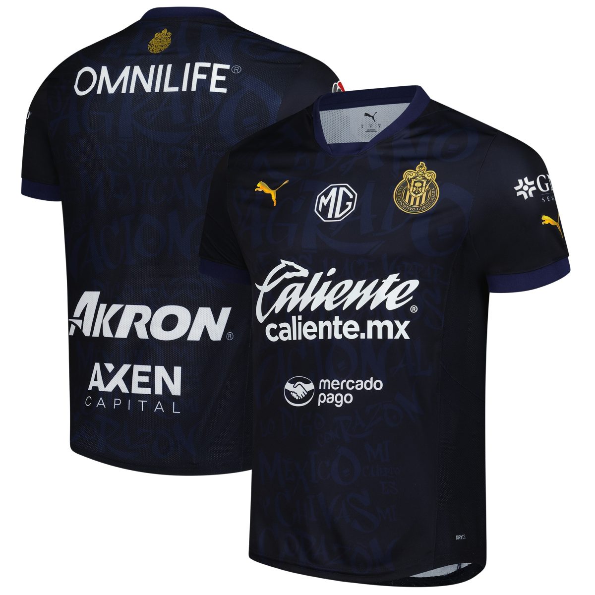 Compra camiseta chivas puma equipación auténtica tercera 20242025 – azul marino – Jerseys y Camisetas de la Liga MX