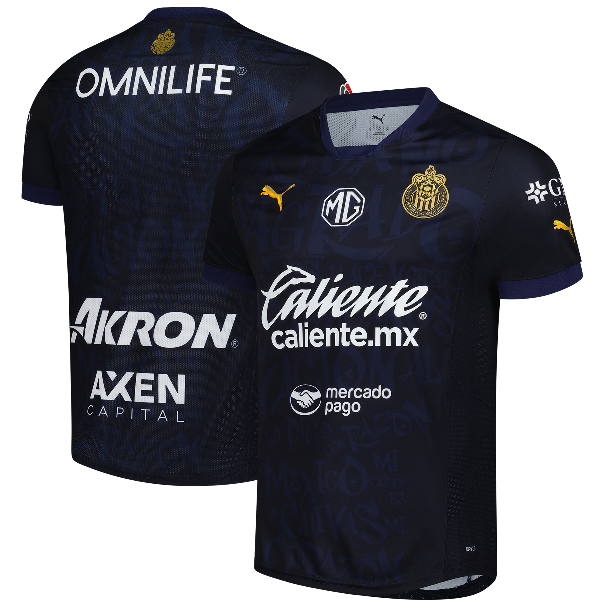 Compra camiseta chivas puma equipación auténtica tercera 20242025 – azul marino – Jerseys y Camisetas de la Liga MX