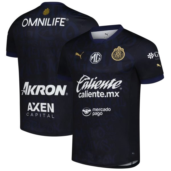 Compra camiseta chivas puma réplica tercera 20242025 – azul marino – Jerseys y Camisetas de la Liga MX
