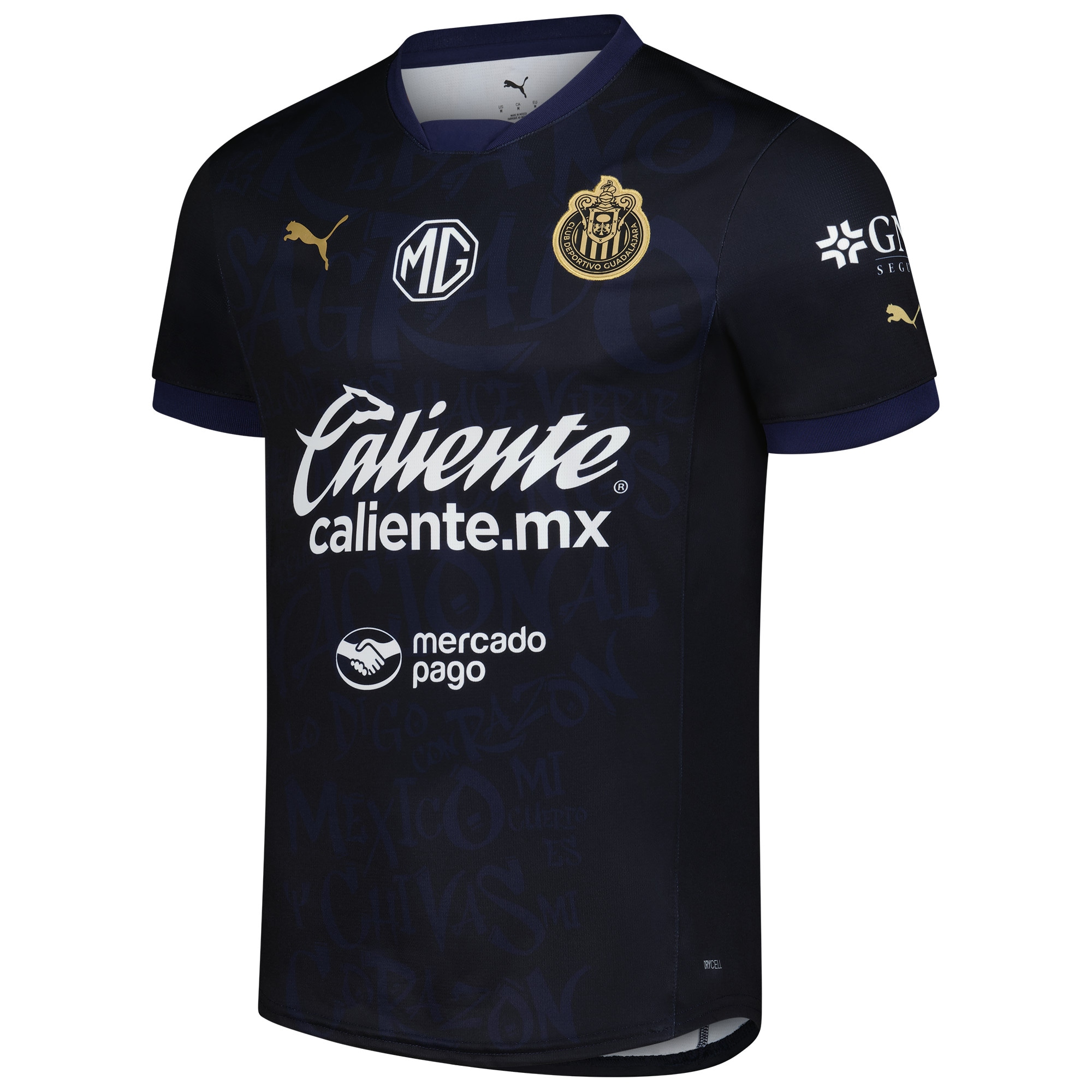 Compra camiseta chivas puma réplica tercera 20242025 – azul marino – Jerseys y Camisetas de la Liga MX