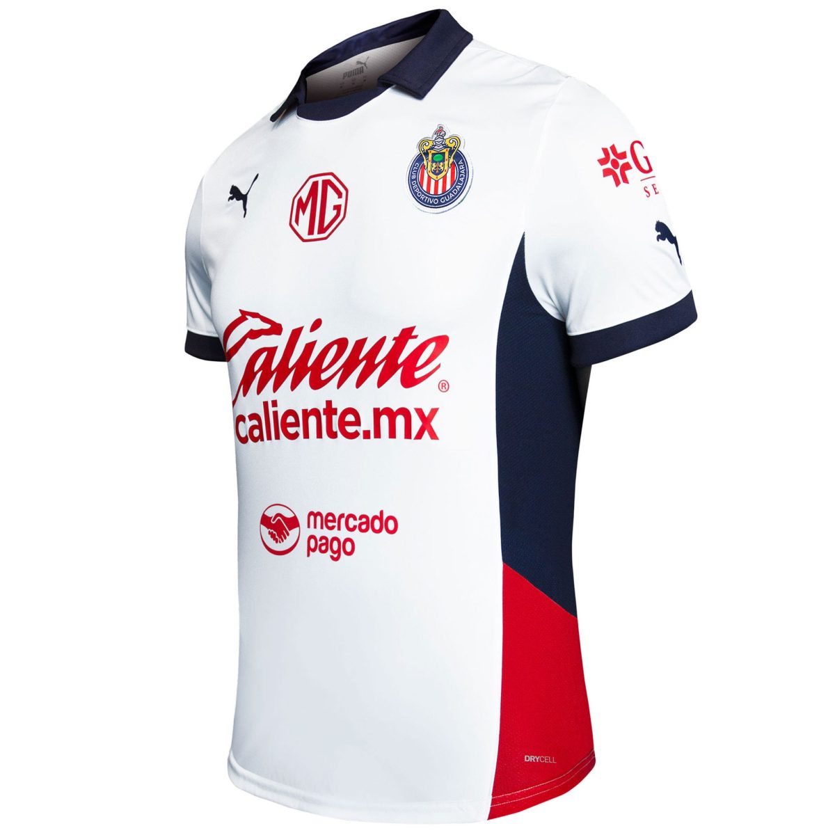 Compra camiseta chivas puma réplica visitante 202425 – blanca – Jerseys y Camisetas de la Liga MX