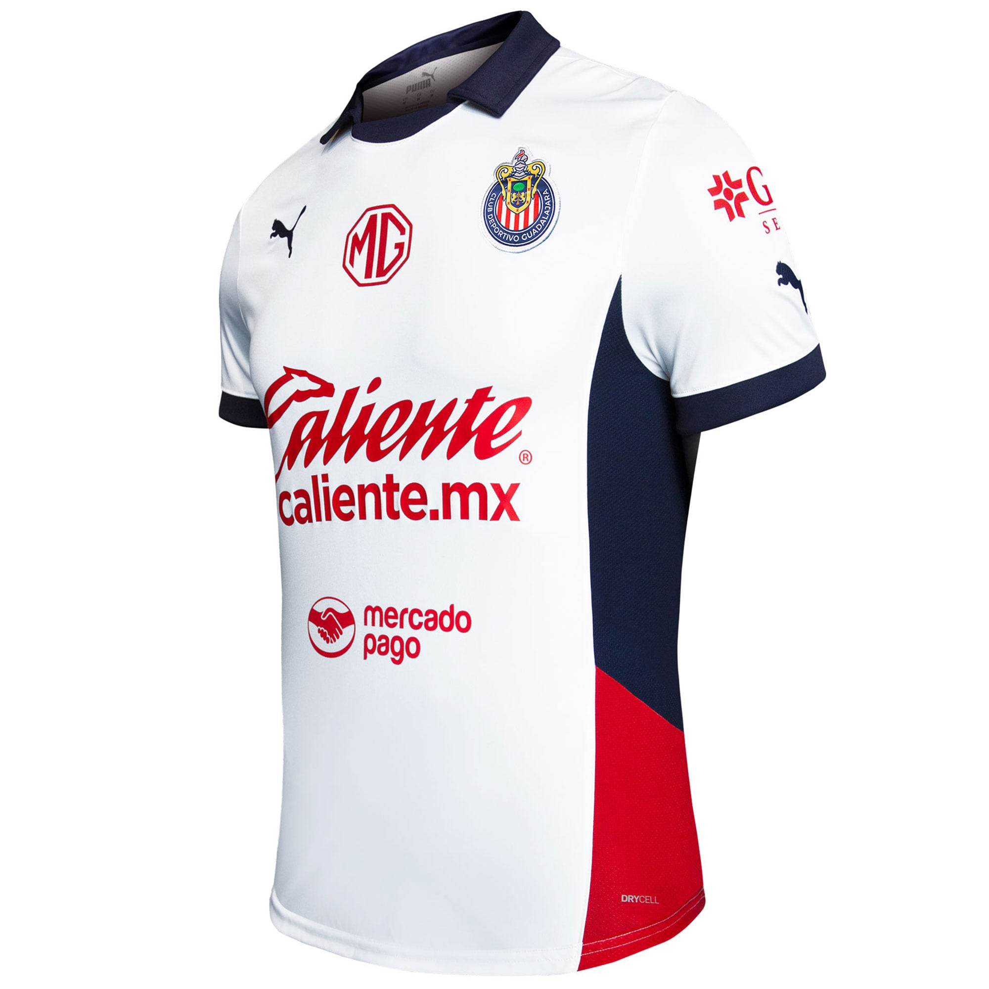 Compra camiseta chivas puma réplica visitante 202425 – blanca – Jerseys y Camisetas de la Liga MX