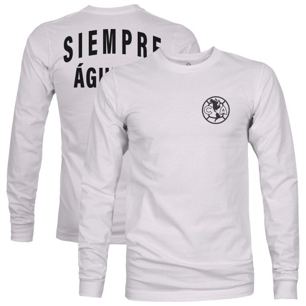 Compra camiseta club américa 1863fc back team arch de manga larga – gris – Jerseys y Camisetas de la Liga MX