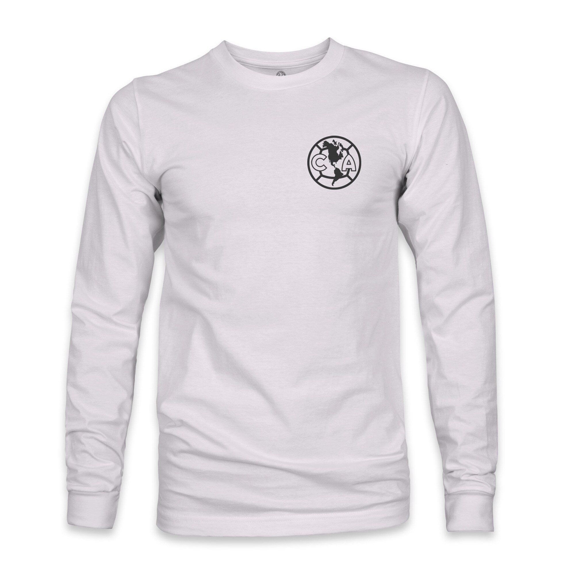 Compra camiseta club américa 1863fc back team arch de manga larga – gris – Jerseys y Camisetas de la Liga MX