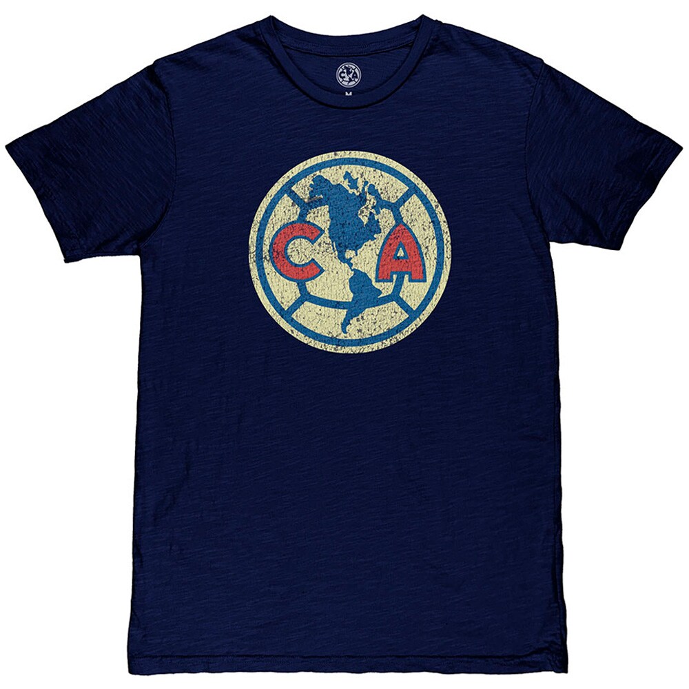 Compra camiseta club américa 1863fc color crest slub – azul marino – Jerseys y Camisetas de la Liga MX