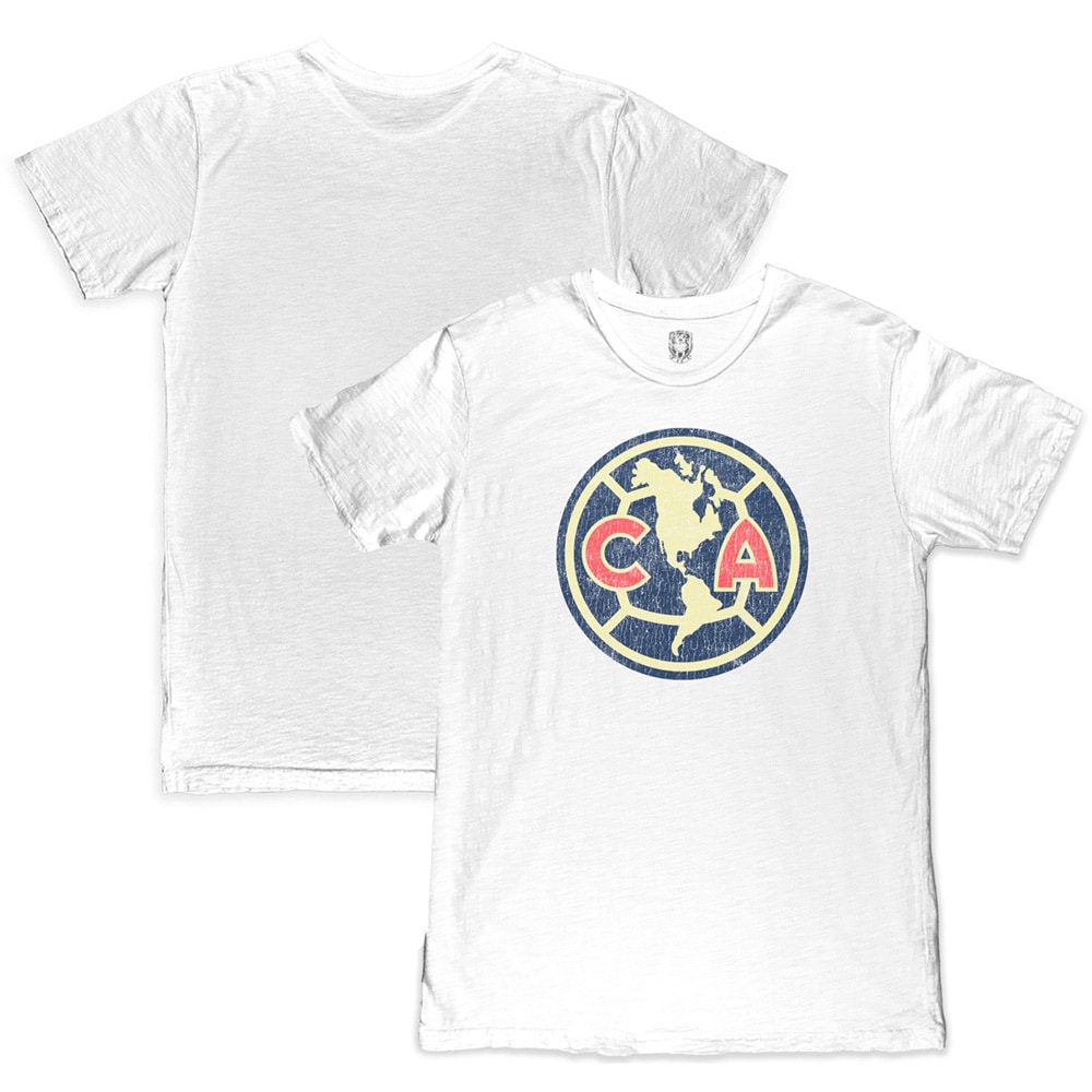 Compra camiseta club américa 1863fc color crest slub – blanca – Jerseys y Camisetas de la Liga MX