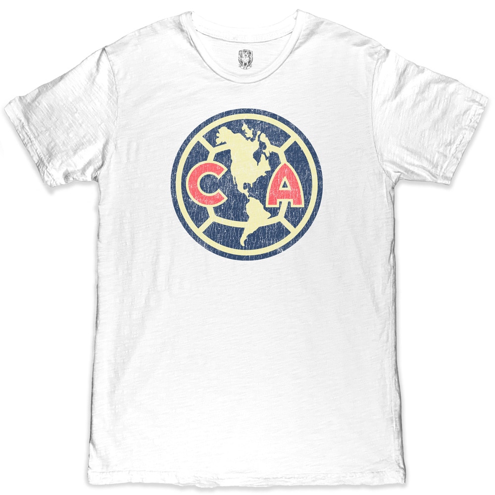 Compra camiseta club américa 1863fc color crest slub – blanca – Jerseys y Camisetas de la Liga MX