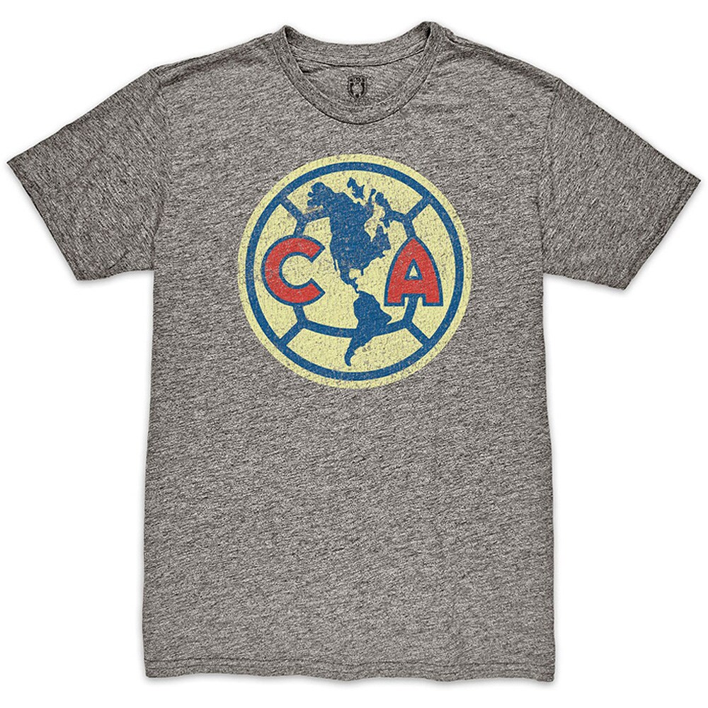 Compra camiseta club américa 1863fc color crest twisted tri-blend slub – gris jaspeado – Jerseys y Camisetas de la Liga MX