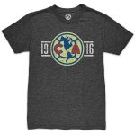 Compra camiseta club américa 1863fc established twisted tri-blend slub – negro jaspeado – Jerseys y Camisetas de la Liga MX