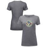 Compra camiseta club américa 1863fc femenina color badge tri-blend – gris jaspeado – Jerseys y Camisetas de la Liga MX