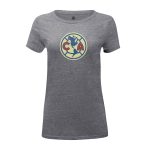 Compra camiseta club américa 1863fc femenina color badge tri-blend – gris jaspeado – Jerseys y Camisetas de la Liga MX