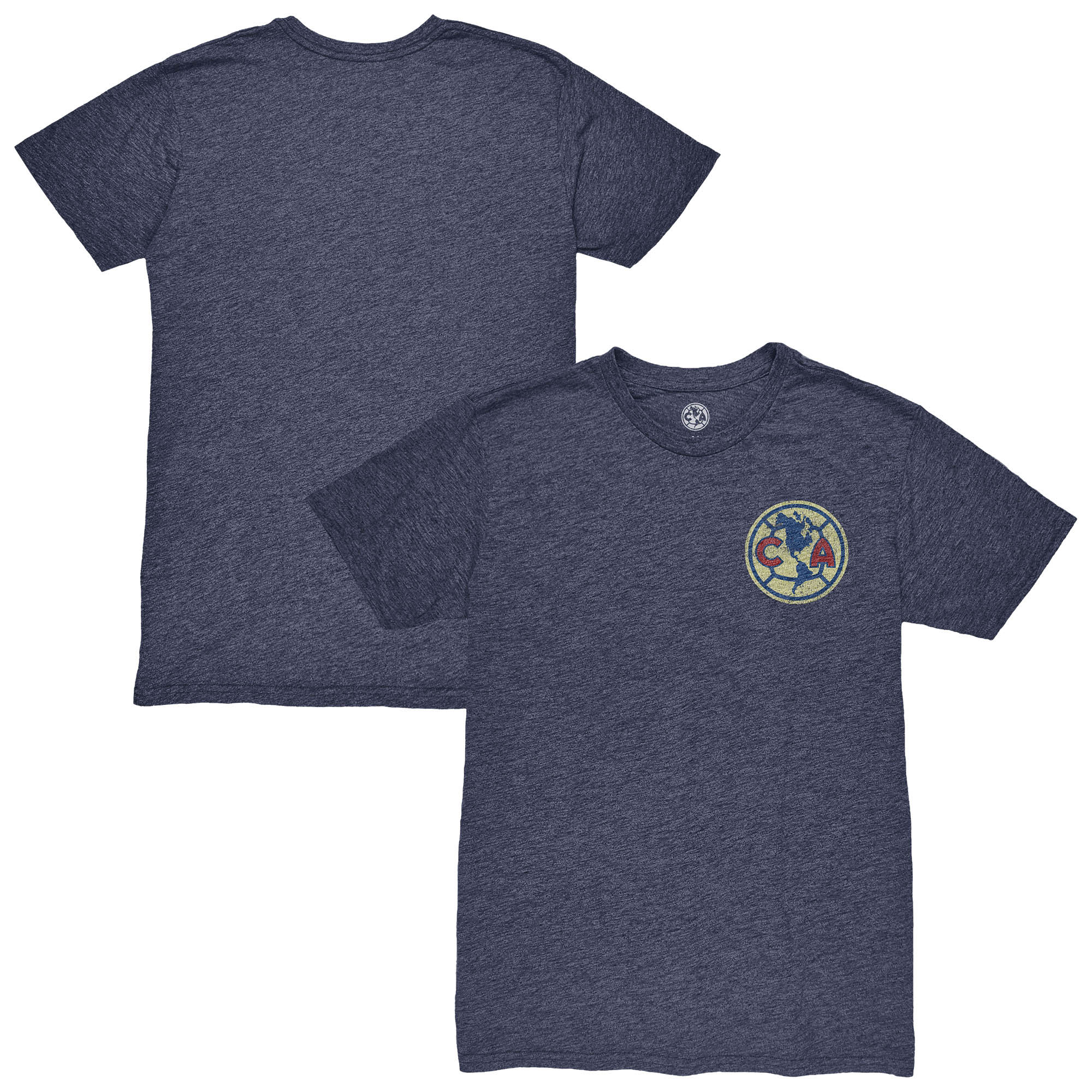 Compra camiseta club américa 1863fc left color badge vintage tri-blend – azul marino – Jerseys y Camisetas de la Liga MX