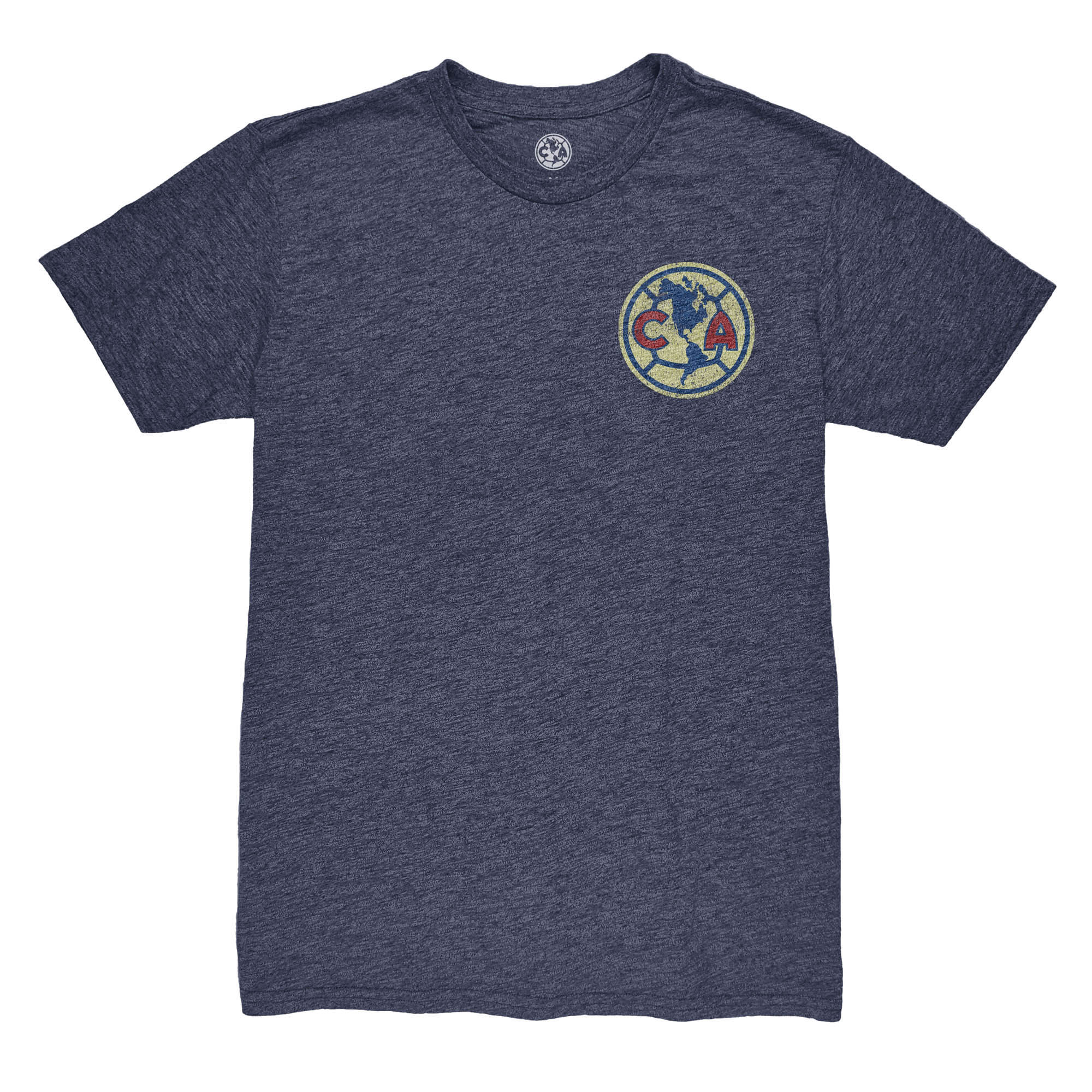 Compra camiseta club américa 1863fc left color badge vintage tri-blend – azul marino – Jerseys y Camisetas de la Liga MX