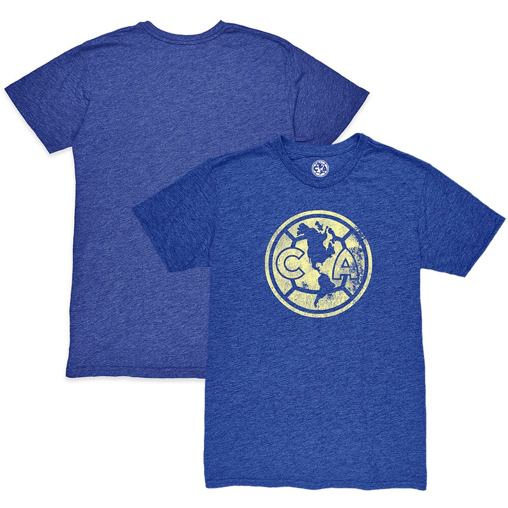 Compra camiseta club américa 1863fc mono crest twisted tri-blend slub – azul jaspeado real – Jerseys y Camisetas de la Liga MX