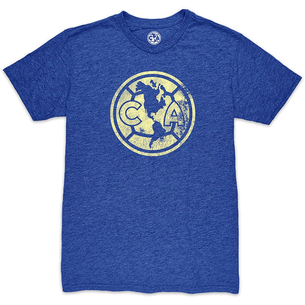 Compra camiseta club américa 1863fc mono crest twisted tri-blend slub – azul jaspeado real – Jerseys y Camisetas de la Liga MX