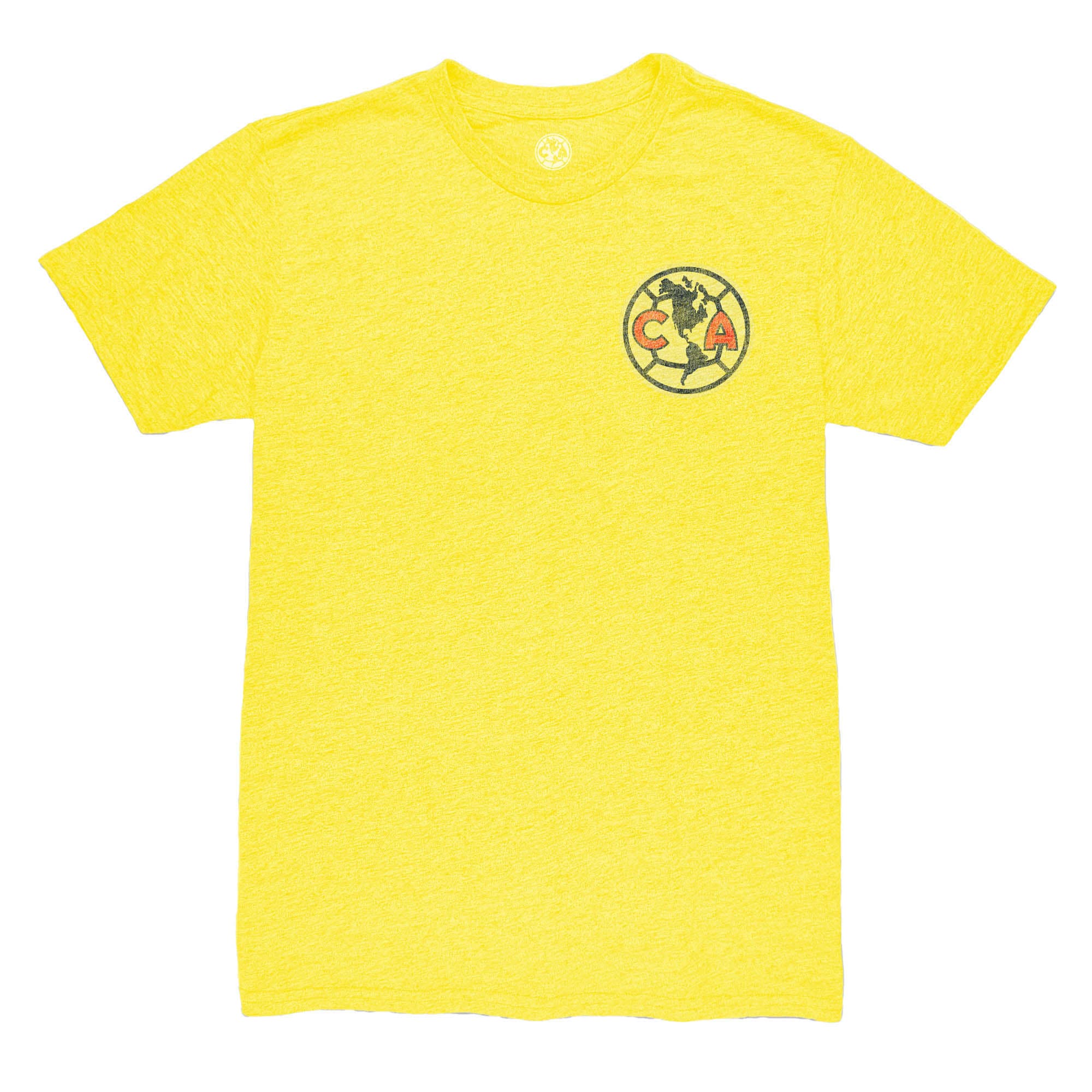 Compra camiseta club américa 1863fc retro nombre y número de jugador Álvaro fidalgo tri-blend – amarilla – Jerseys y Camisetas de la Liga MX