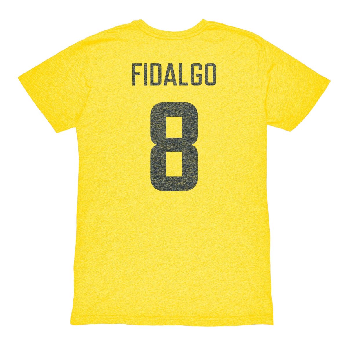 Compra camiseta club américa 1863fc retro nombre y número de jugador Álvaro fidalgo tri-blend – amarilla – Jerseys y Camisetas de la Liga MX
