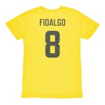 Compra camiseta club américa 1863fc retro nombre y número de jugador Álvaro fidalgo tri-blend – amarilla – Jerseys y Camisetas de la Liga MX