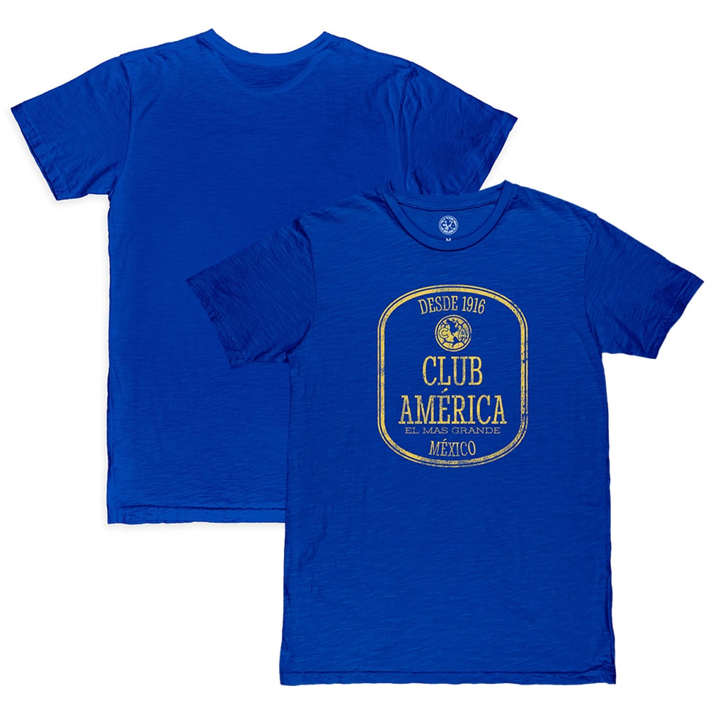 Compra camiseta club américa 1863fc retro seal slub – azul real – Jerseys y Camisetas de la Liga MX