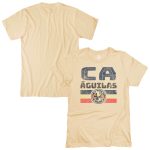 Compra camiseta club américa 1863fc retro stripes – beige – Jerseys y Camisetas de la Liga MX