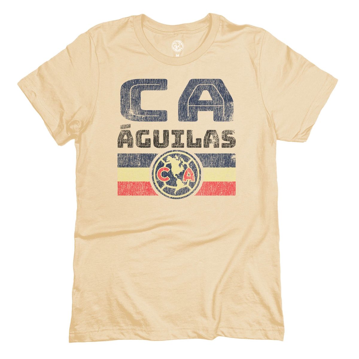 Compra camiseta club américa 1863fc retro stripes – beige – Jerseys y Camisetas de la Liga MX