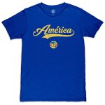 Compra camiseta club américa 1863fc script slub – azul real – Jerseys y Camisetas de la Liga MX