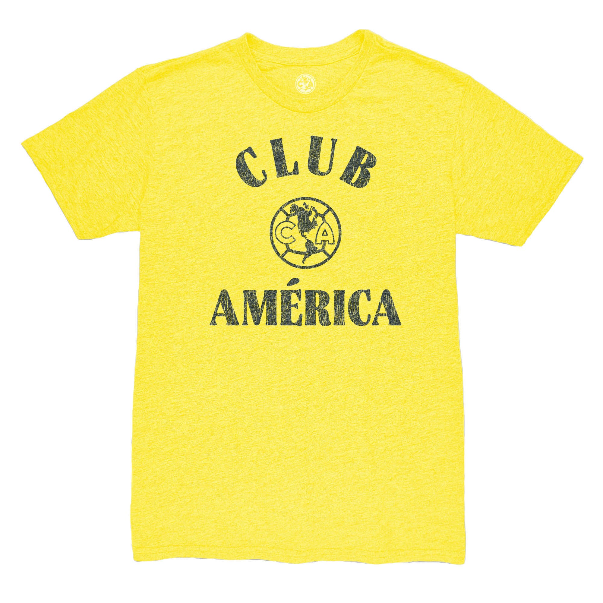 Compra camiseta club américa 1863fc team arch vintage tri-blend – amarilla – Jerseys y Camisetas de la Liga MX
