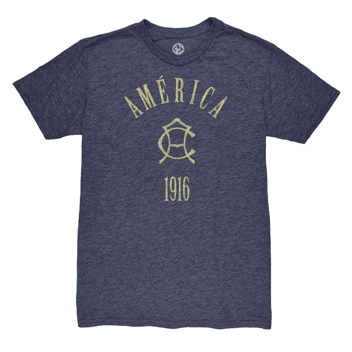 Compra camiseta club américa 1863fc team arch vintage tri-blend – azul marino – Jerseys y Camisetas de la Liga MX