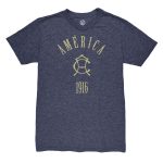 Compra camiseta club américa 1863fc team arch vintage tri-blend – azul marino – Jerseys y Camisetas de la Liga MX