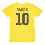 Compra camiseta club américa 1863fc vintage nombre y número de jugador diego valdés tri-blend – amarilla – Jerseys y Camisetas de la Liga MX