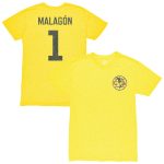Compra camiseta club américa 1863fc vintage nombre y número de jugador luis malagón tri-blend – amarilla – Jerseys y Camisetas de la Liga MX